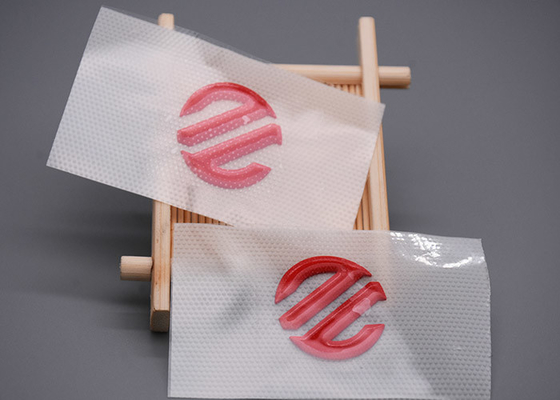 3D formowane silikonowe etykiety termotransferowe Niestandardowe logo do odzieży