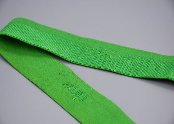 Dwustronny żakardowy płaski elastyczny sznurek do odzieży Dostosowany