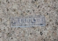 Degradowalne etykiety odzieżowe TPU o grubości 2 mm z wytłoczonym logo