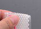 Wyczyść TPU Białe silikonowe kropki Sitodrukowane naszywki Niestandardowe logo do odzieży