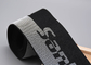 Białe silikonowe kropki Antypoślizgowa opaska elastyczna do odzieży z nadrukiem na zamówienie