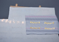 Błyszczące etykiety termotransferowe z nadrukiem na folii Niestandardowe na odzież