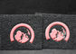 Srebrne tłoczone naszywki 2D 0,5 mm Żeńskie twarde PVC na rzep