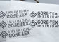 Etykiety odzieży termotransferowej o wysokiej gęstości na koszulkę