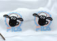 Wytłaczane etykiety odzieży termotransferowej 2D Sheep Zatwierdzenie SGS