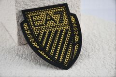 Twill Drukowane 1 mm Wymywalne etykiety odzieżowe Logo silikonowe