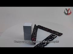 Przedstawiamy damskie naszywki OEKO z rzepem i wytłoczonym wzorem, z rzepami do mocowania