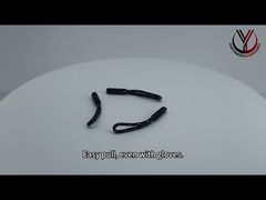 Przyjrzyjmy się bliżej: 3D Logo TPU Plastic Zipper Puller OEKO Rubber Zip Puller