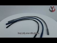 Przyjrzyjmy się bliżej: Szary Matte OEM Metal Buckle Elastyczna sznurka do ciągnięcia do bielizny