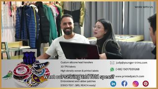 Tusz do drukowania niestandardowych etykiet tkanych do odzieży