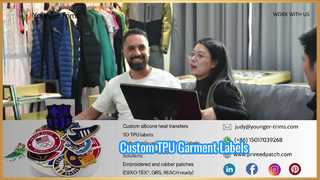 Niestandardowe etykiety TPU na odzież