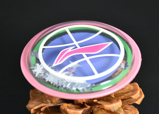 0,8 mm TPU Drukowane naszywki z wytłoczonym tuszem Bling Cekiny do etykiet odzieżowych