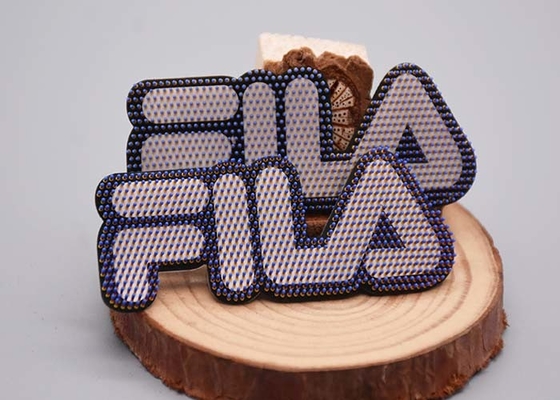 Plastry z sitodrukiem z gumy silikonowej 0,8 mm 2,0 mm do odzieży