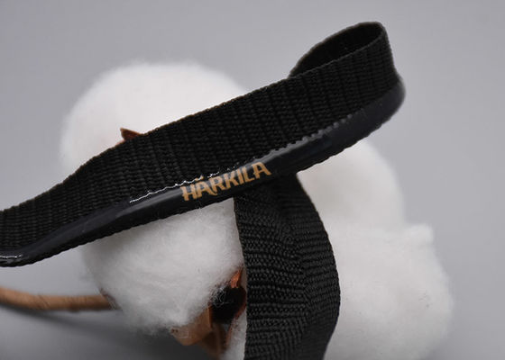 Poliester Dostosowana elastyczna opaska antypoślizgowa 1,5 cm z nadrukowanym silikonowym logo