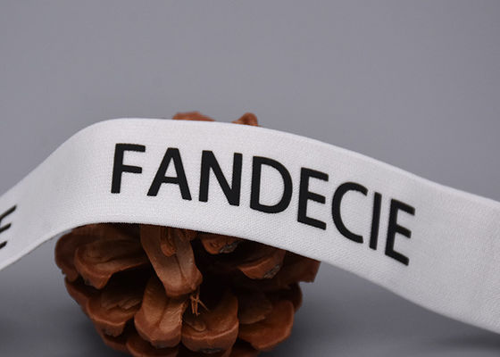 Odzież Dostosowana elastyczna opaska z nadrukiem z matowym czarnym logo