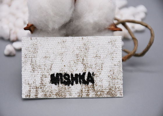 Niestandardowa bawełniana farba drukarska Etykieta sitodrukowa do odzieży