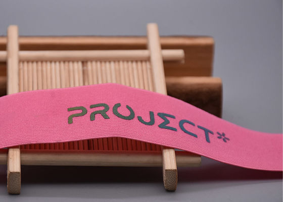 Odzież Niestandardowa poliestrowa gumka z kolorowym logo przenikania ciepła