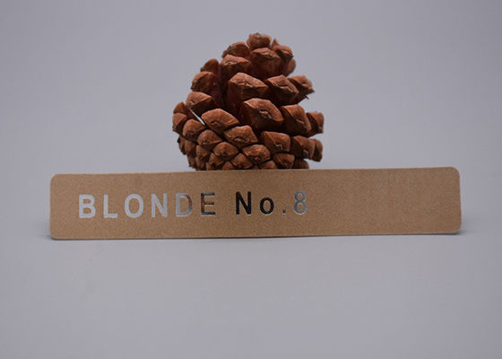 Niestandardowa przezroczysta drukowana etykieta TPU Złoty błyszczący silikon do odzieży