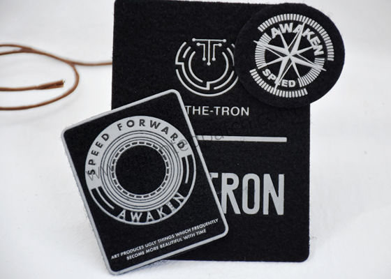 Czarny SGS 5cm 3M Odblaskowa naszywka na rzep High Frequency Technic