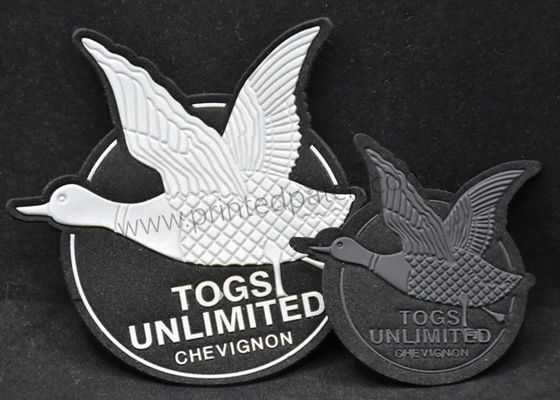 Wytłoczone etykiety odblaskowe 300psi 3M Żelazko na plastry na dżinsy