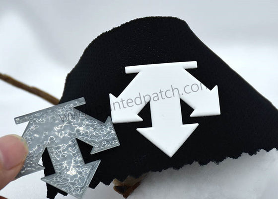 Etykiety OEM 3D silikonowe do przenoszenia ciepła Certyfikacja OEKO-TEXTEX